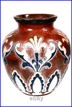 Antique Martin Brothers Stoneware Vase Circa 1896