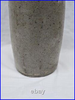 Antique Mid 19th Century American Stoneware Oyster Crock Jar