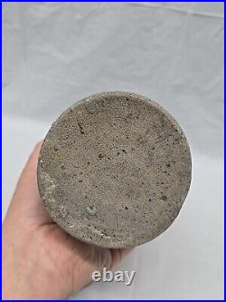 Antique Mid 19th Century American Stoneware Oyster Crock Jar