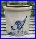 Antique_NY_Stoneware_2_Gal_Decorated_Cobalt_Chicken_Crock_Great_Condition_AAFA_01_ev