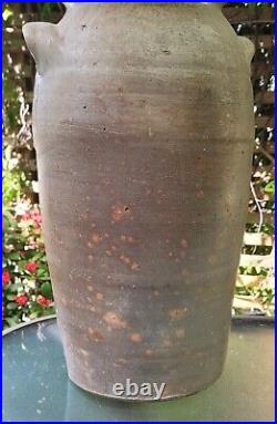 Antique North Carolina Stoneware 4-gallon Churn, W. H. Chriscoe