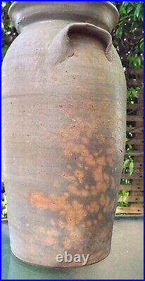 Antique North Carolina Stoneware 4-gallon Churn, W. H. Chriscoe