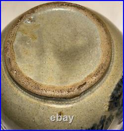 Antique Old Sleepy Eye Pottery Monmouth IL Salt Bowl. Excellent Shape. Rare