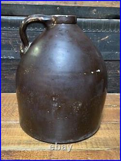 Antique Ovoid Stoneware Jug