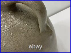 Antique Picton CW Canada West 1 Imperial Gallon Stoneware Finger Jug Excellent