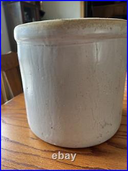 Antique Pittsburgh Pottery Co. Kansas Stoneware Crock #3 Three Gallon