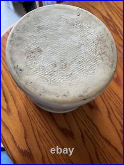 Antique Pittsburgh Pottery Co. Kansas Stoneware Crock #3 Three Gallon