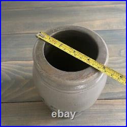 Antique Primitive 8 Cobalt Blue A. P. Donaghho Stoneware Crock Parkersburg WV