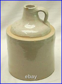 Antique Primitive RWS Co. Red Wing Stoneware Jug Crock Art Pottery Jar Vintage e