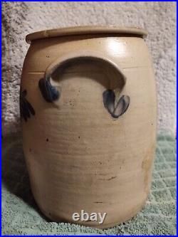Antique Primitive Salt Glazed Stoneware- Cowden & Wilcox Harrisburg Pennsylvania
