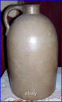Antique Primitive Stoneware Jug 11.5 inches High