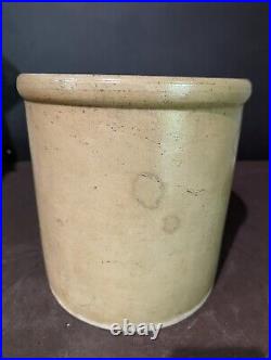 Antique Red Wing Stoneware Salt Glaze Crock 2 Gal Target With Turkey Dropping