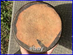 Antique Redware Stoneware Pottery Crock Jug Brown Green Glaze North Carolina