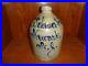 Antique_S_Scheuer_Son_Newark_NJ_Cobalt_Blue_Script_Stoneware_Pottery_Jug_01_dzj