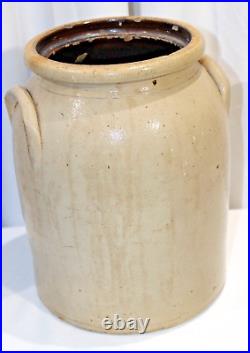 Antique Salt Glazed Stoneware JR NORTON BENNINGTON VT #3 Crock