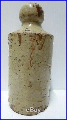 Antique South Australian Pottery T. J Monro Gawler Stoneware Ginger Beer Bottle