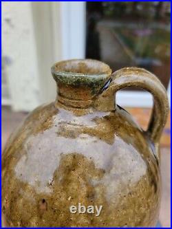 Antique Southern Stoneware Pottery Jug South Carolina North Carolina