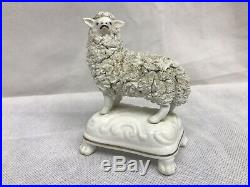 Antique Staffordshire Figure Of A Sheep