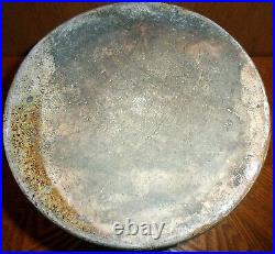 Antique Stoneware 1 1/2 Gal Salt Glazed Jug Blue Cobalt Crock Redwing