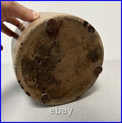 Antique Stoneware 2 gallon jug made Nichols Boynton Burlington VT 1854-1855
