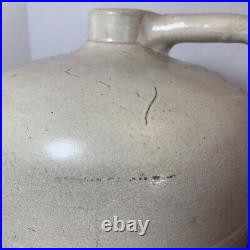 Antique Stoneware Beehive Jugs Slip Glazed Jug Pottery Crock 3 Gallon 9d 11.5h