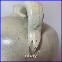 Antique Stoneware Beehive Jugs Slip Glazed Jug Pottery Crock 3 Gallon 9d 11.5h