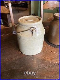 Antique Stoneware Canning Jars