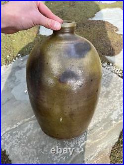 Antique Stoneware Crock Jug George Miller Strasburg VA 2 Gallon Incised