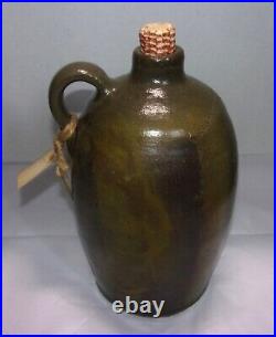 Antique Stoneware George W. Miller Strasburg VA Jug