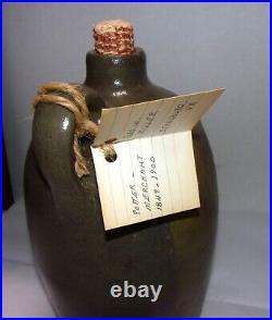 Antique Stoneware George W. Miller Strasburg VA Jug