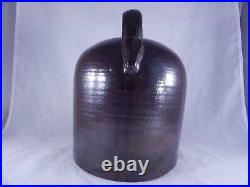 Antique Stoneware JUG Glazed Pottery Primitive Pottery 2 Gallon