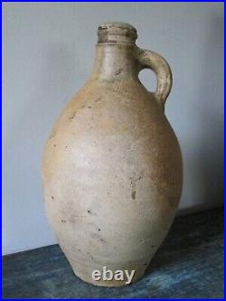 Antique Stoneware Ovoid Jug