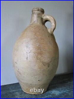 Antique Stoneware Ovoid Jug