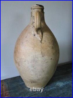 Antique Stoneware Ovoid Jug