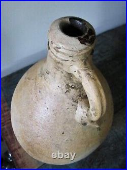 Antique Stoneware Ovoid Jug