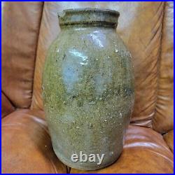 Antique Stoneware Pottery Jar South Carolina Upstate Clay