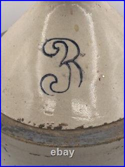 Antique Stoneware Pottery No. 3 I. N. Heller & Co, Dover NJ Jug Crock