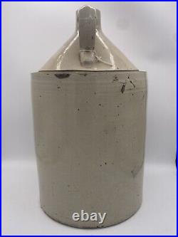 Antique Stoneware Pottery No. 3 I. N. Heller & Co, Dover NJ Jug Crock