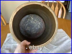 Antique Stoneware Salt glazed Crock 3 Gallon