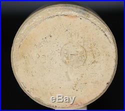 Antique Stoneware, Small Salt-glazed Jar, Tode Bros 272 Bowery New York