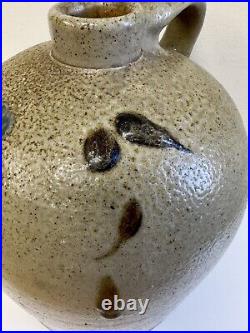 Antique Stoneware jug Salt Glaze 13 Turkey Drip