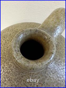 Antique Stoneware jug Salt Glaze 13 Turkey Drip