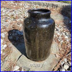 Antique Upstate South Carolina Pottery Stoneware Jar Crock