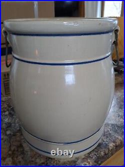 Antique Vintage 5 Gal. Stoneware Water Cooler Possibly Red Wing Stoneware