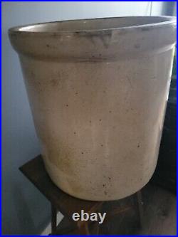 Antique Vintage Pottery Pickle Crock10 Gallonextra Large Sizefarm House Tool