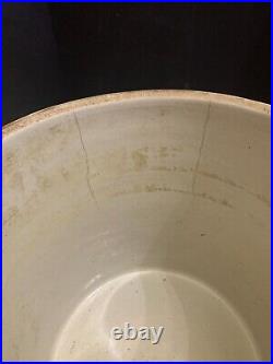 Antique Western Pottery Co Monmouth Illinois 5 Gallon Stoneware Crock Heavy