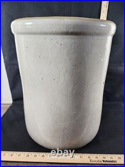 Antique Stoneware Pottery | Antique Western Stoneware Crock 8 Gallon No ...