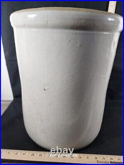 Antique Stoneware Pottery | Antique Western Stoneware Crock 8 Gallon No ...