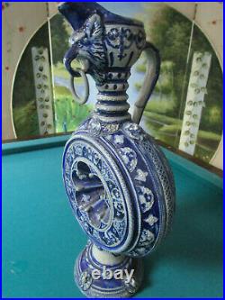 Antique Westerwald German Stoneware Ewer Pitcher Ring Vase 19 1/2 Pick One