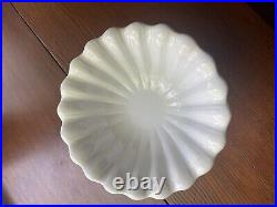 Antique White ironstone Footed/Pedestal Bowl J. M & Co China Stamp, late 1800's